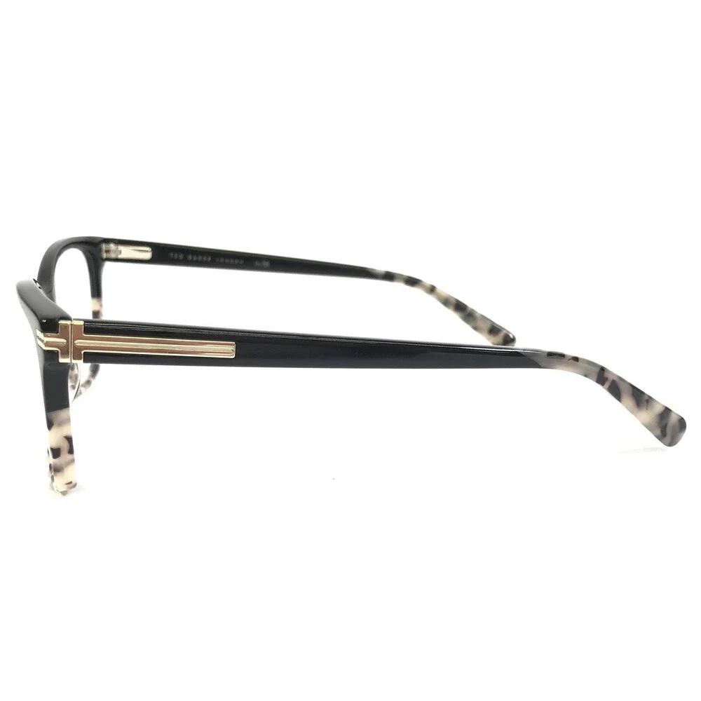 Ted Baker Eyeglasses Frames TW020 BLK Black Tortoise Cat Eye Full Rim 54-17-140